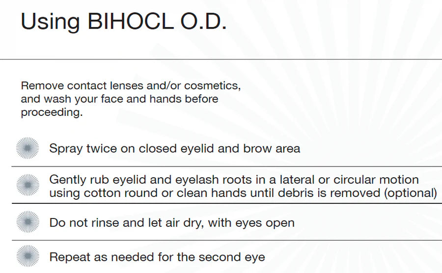 BIHOCL O.D. HYPOCHLOROUS SPRAY