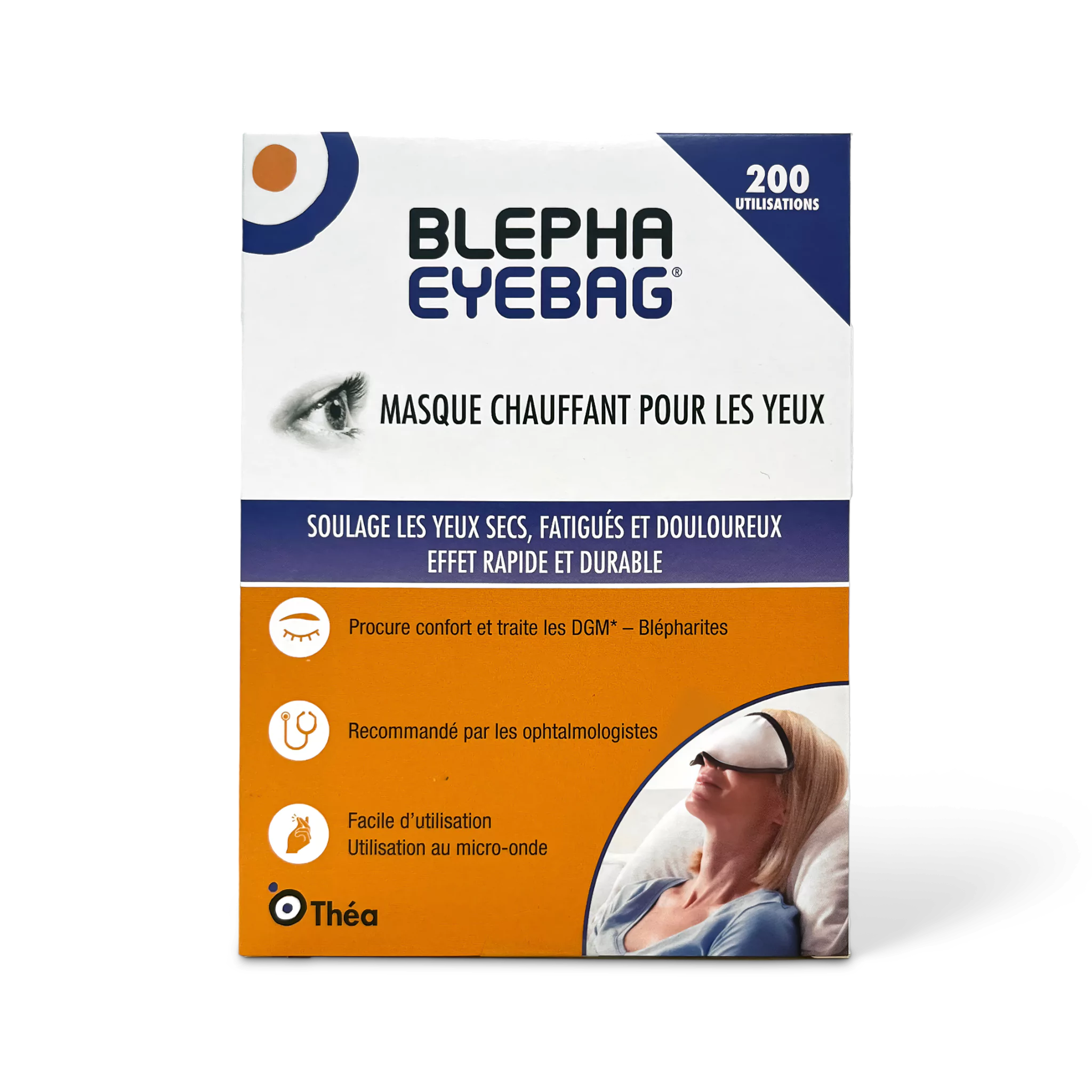 BLEPHA EYEBAG® REUSABLE WARMING EYE MASK