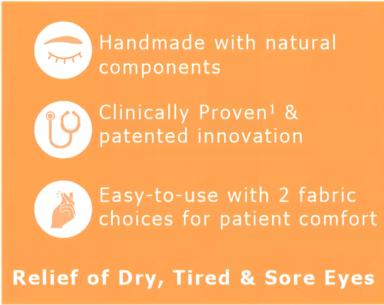 BLEPHA EYEBAG® REUSABLE WARMING EYE MASK