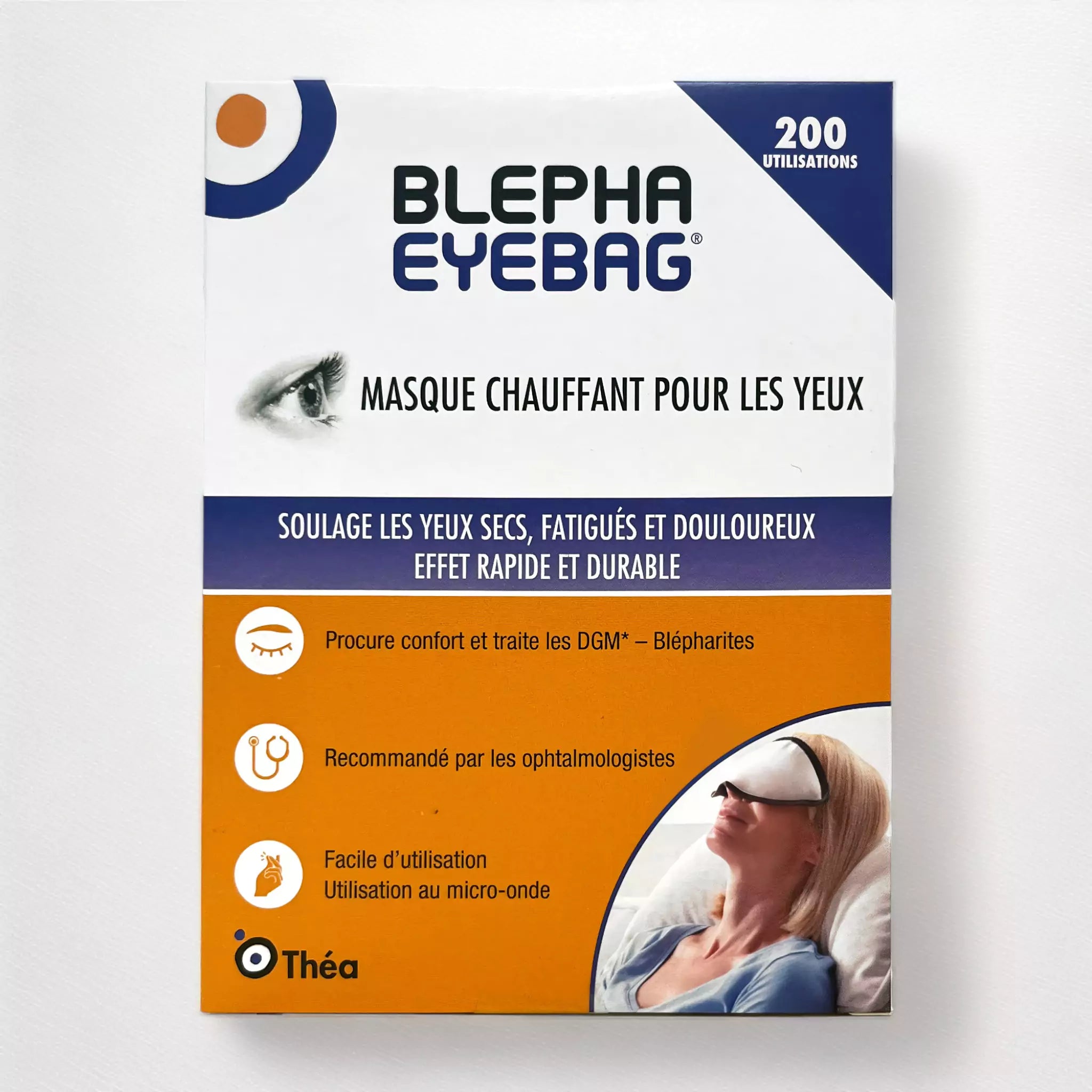 BLEPHA EYEBAG® REUSABLE WARMING EYE MASK