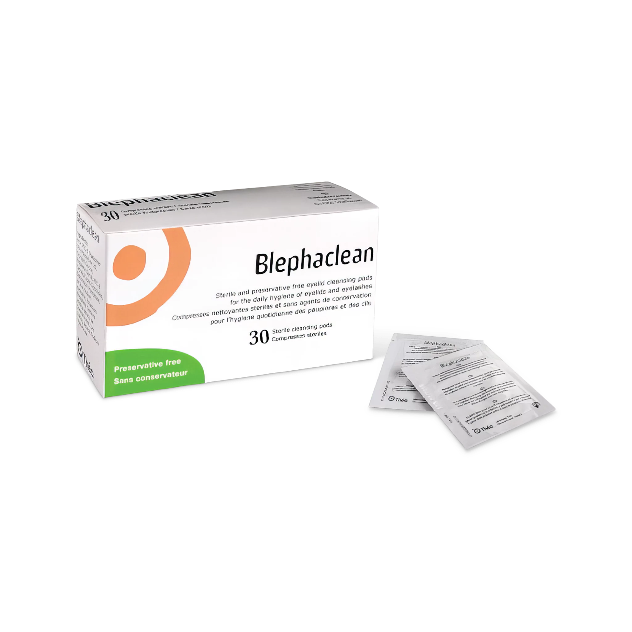 BLEPHACLEAN® - LINGETTES POUR PAUPIÈRES - 30CT