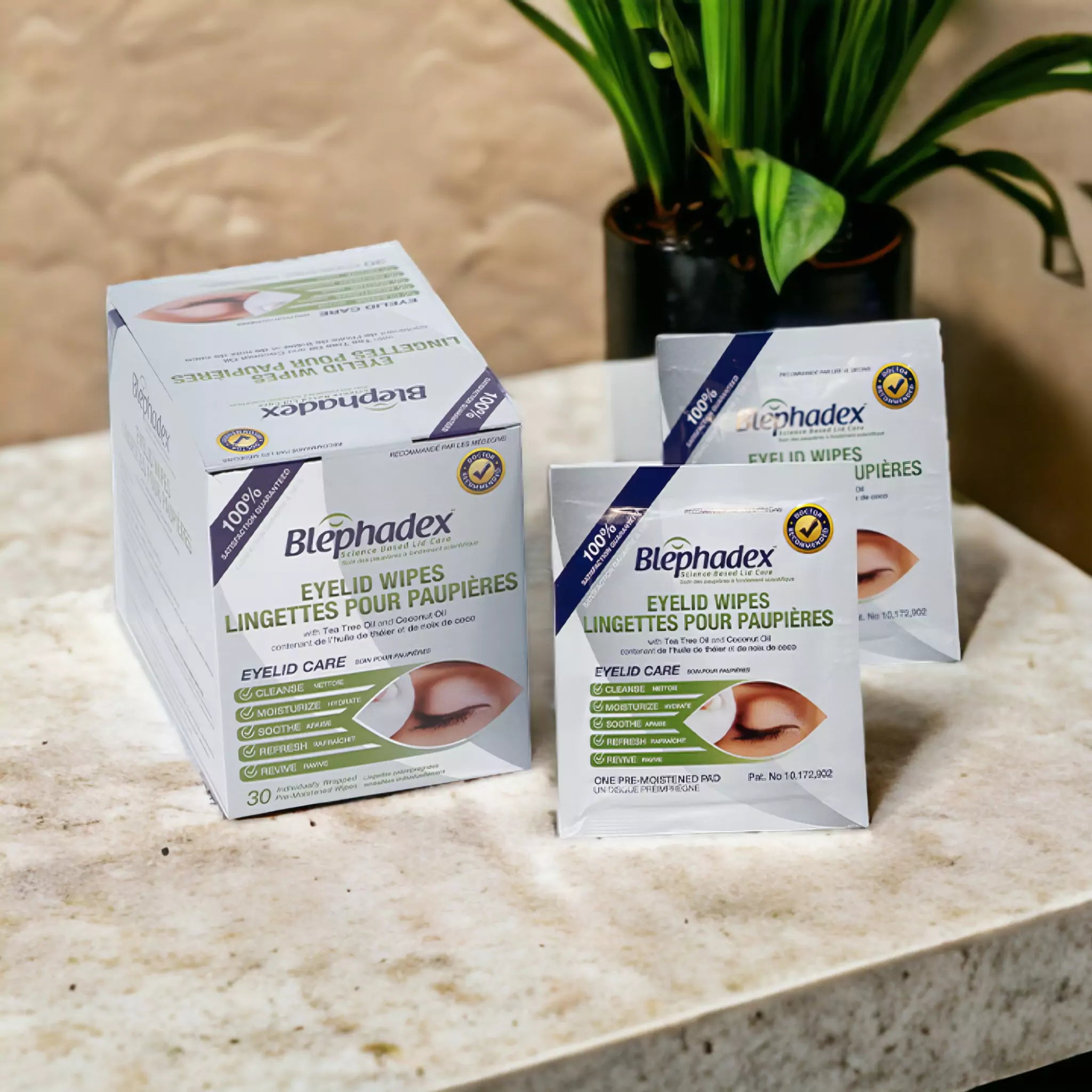 BLEPHADEX™ - LINGETTES POUR PAUPIÈRES - 30CT