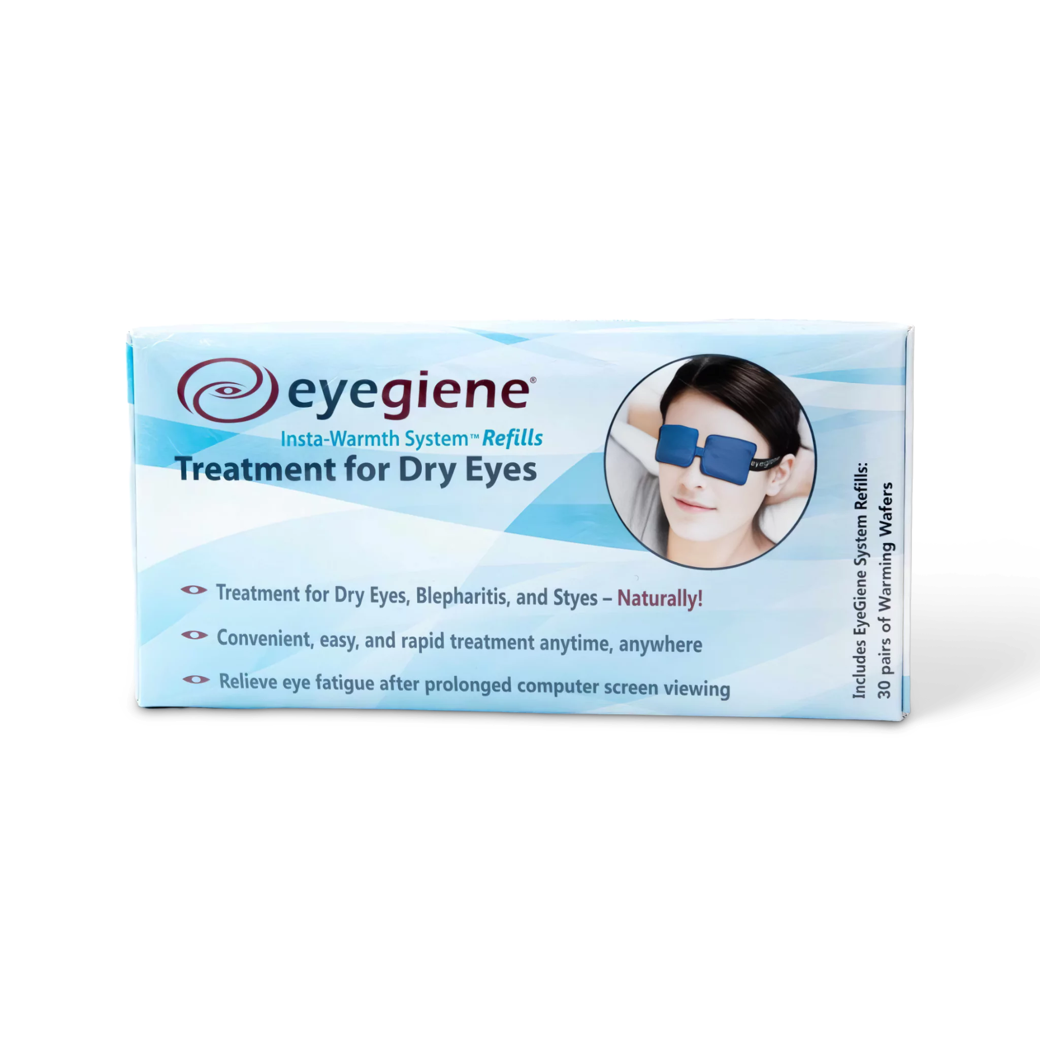 EYEGIENE® REFILLS FOR EYES MASK - 30 pairs