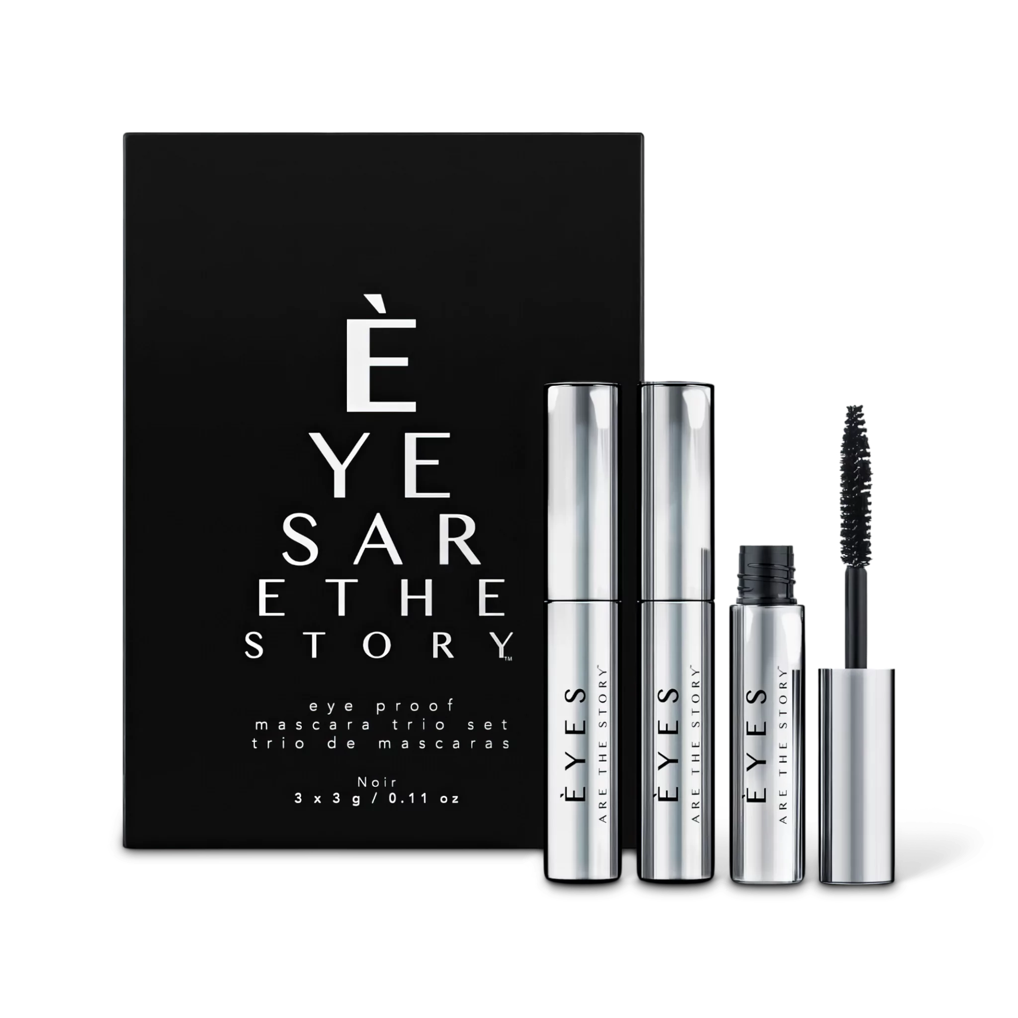 ÈYES ARE THE STORY™ | EYE PROOF MASCARA (TRIO)
