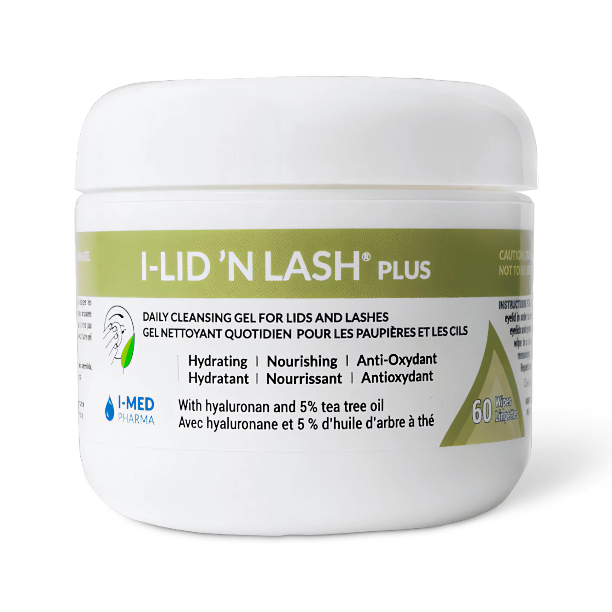 I-LID ’N LASH® PLUS - 60CT