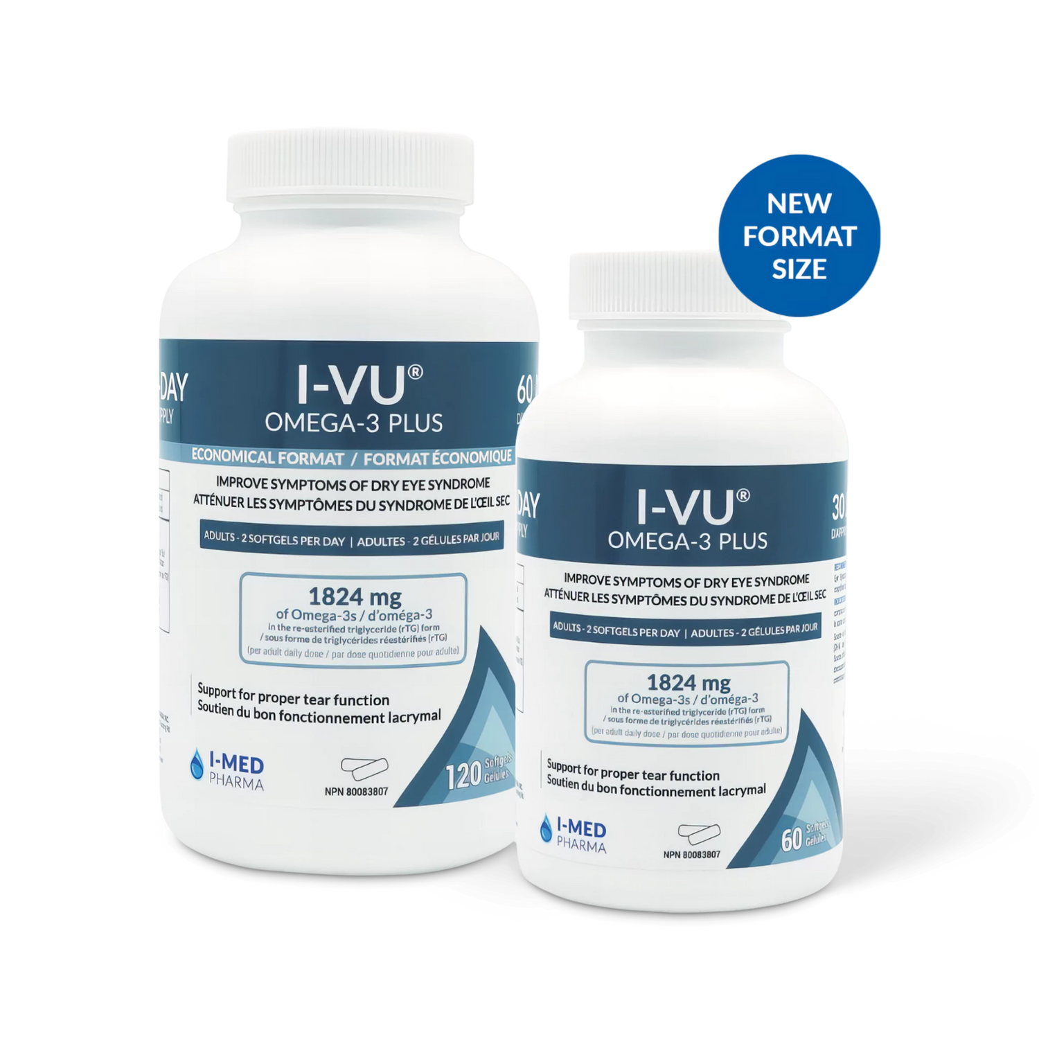 I-VU® OMEGA-3 PLUS - GÉLULES