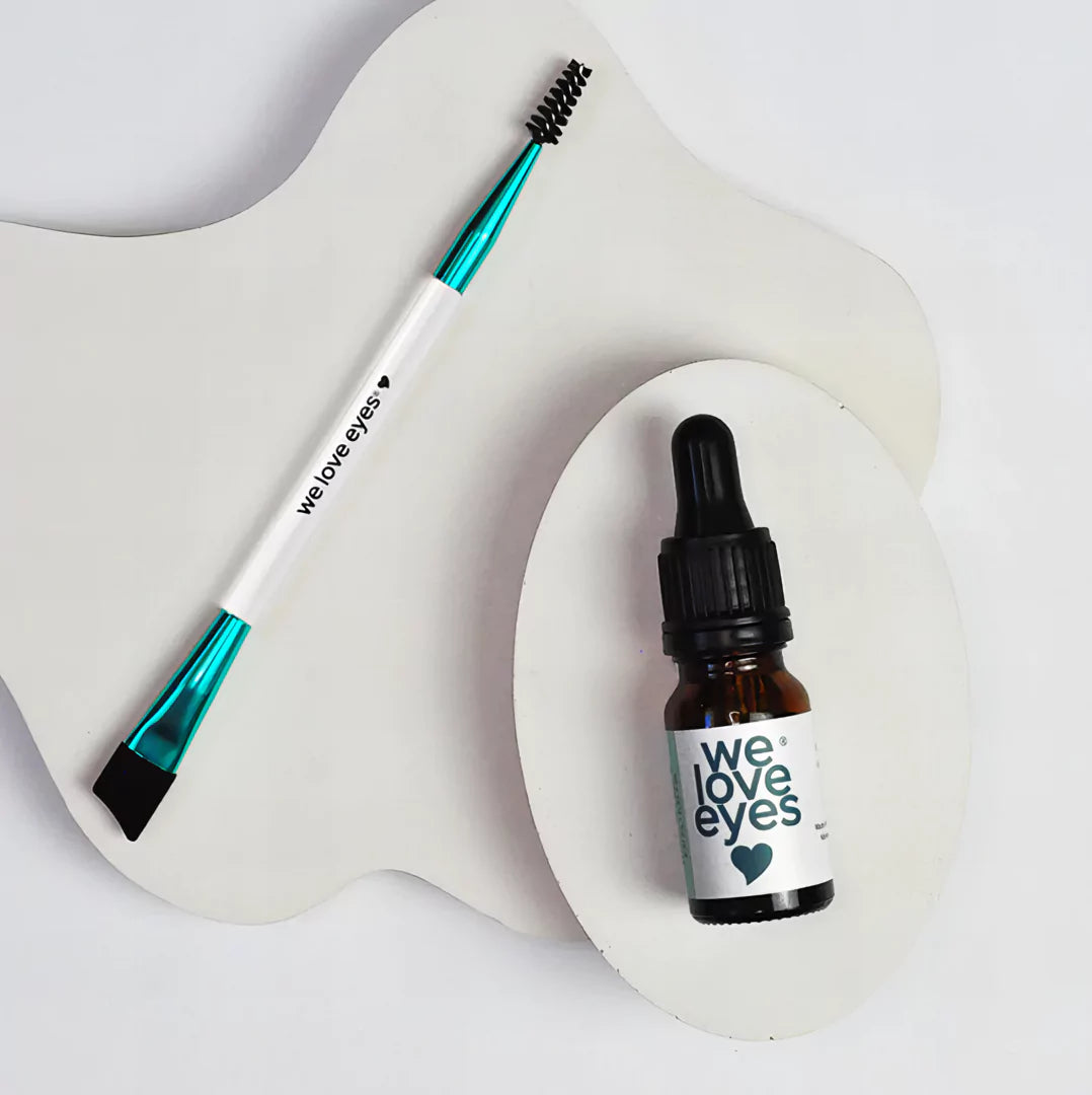 WE LOVE EYES LASHFULL THINKING™ DAB N SPOOLIE LASH + BROW SERUM BRUSH