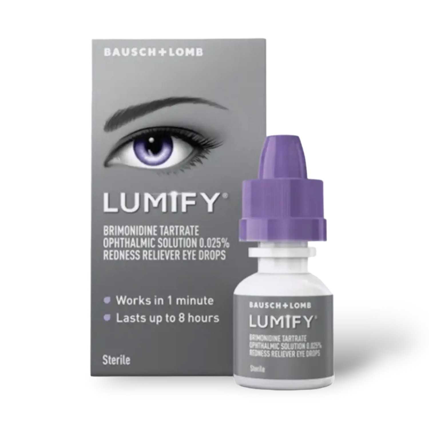 Gouttes oculaires antirougeur LUMIFY®