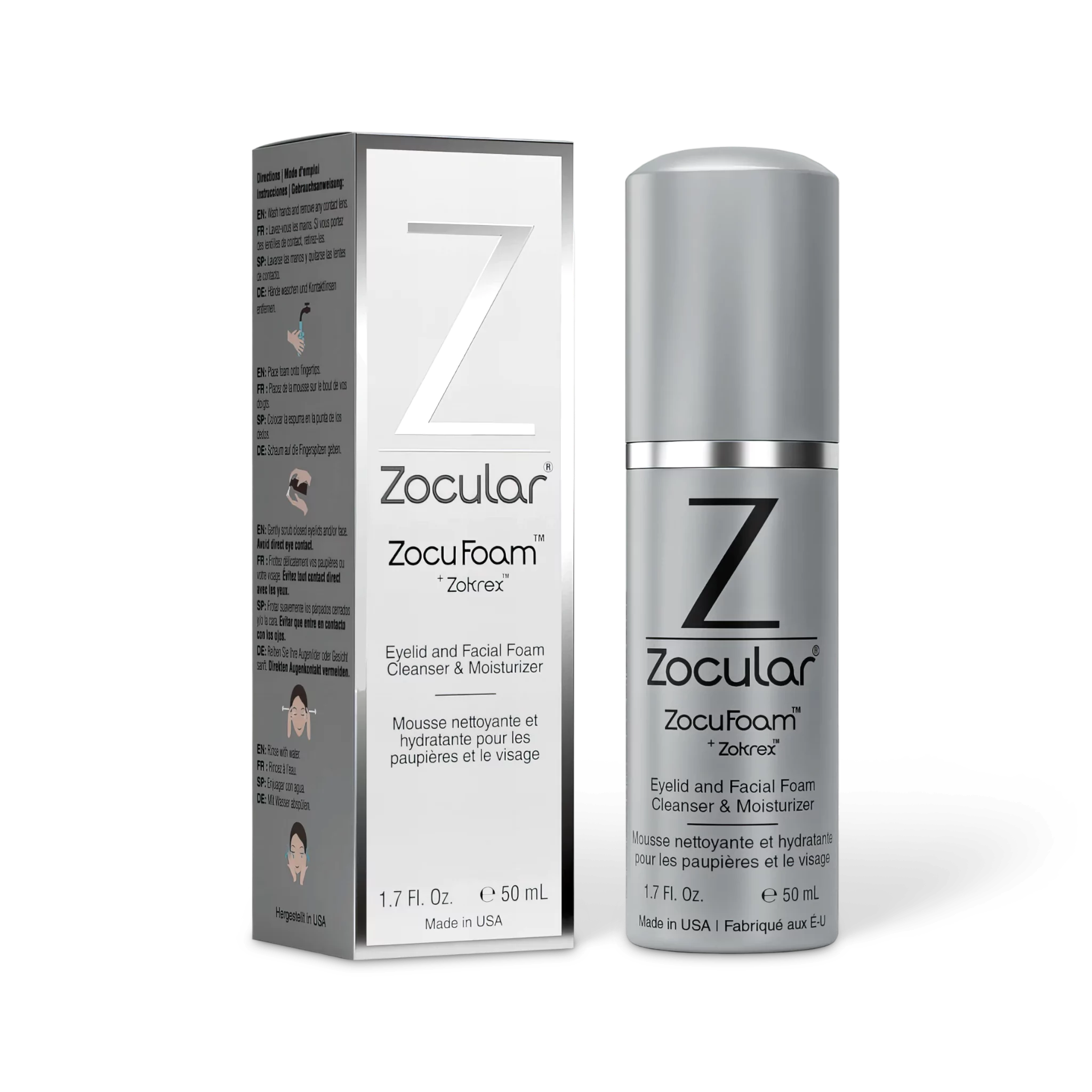 ZOCUFOAM™ - NETTOYANT POUR PAUPIÈRES