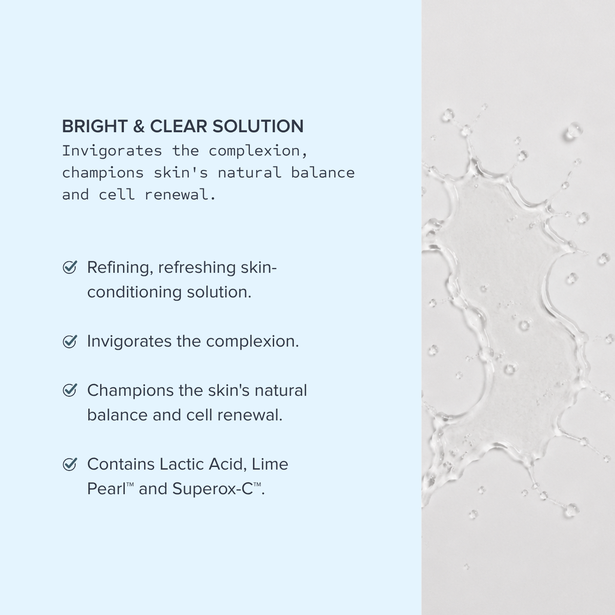 Bright &amp; Clear Solution
