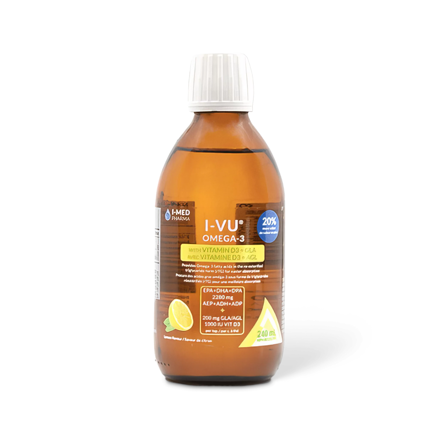 I-VU OMEGA-3 Liquid Omga-3 haute puissance pour les yeux secs et pour le maintien de la sant Eye Drops Plus I-VU OMEGA-3 Liquid Omga-3 haute puissance pour les yeux secs et pour le maintien de la sant Eye Drops Plus