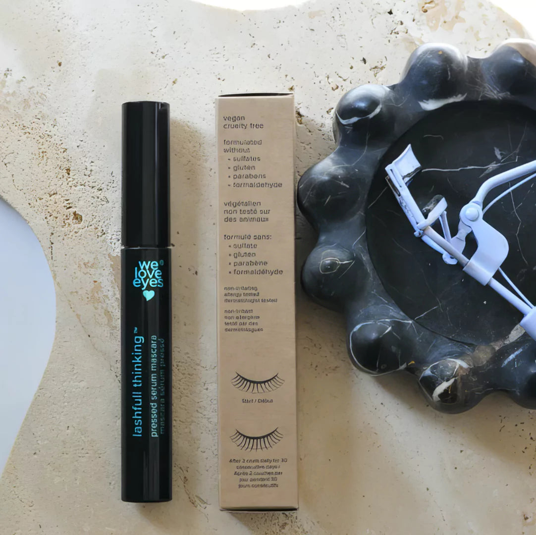 WE LOVE EYES LASHFULL THINKING™ BLACK PRESSED SERUM MASCARA WITH WIDELASH™